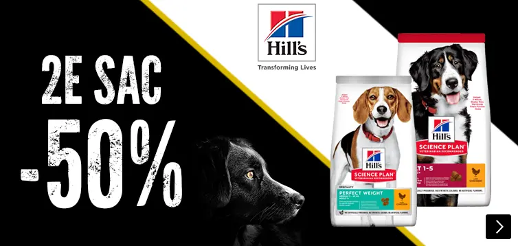 Hill's Science Plan Diverse grootverpakkingen hond droogvoer 2e zak  halve prijs DOG